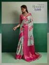 Botanica By Sethnic Pure Kanjivaram Tissue Silk Saree